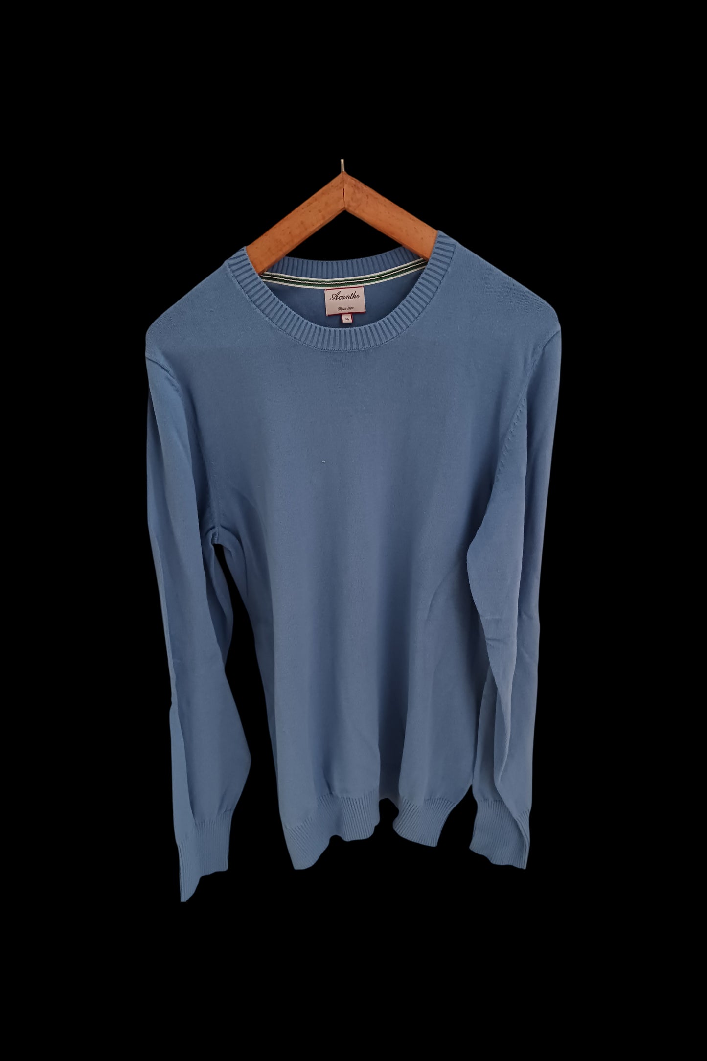 Pull ras de cou coton