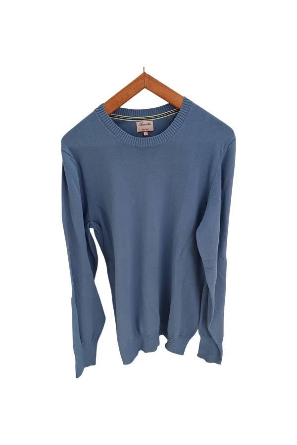 Pull ras de cou coton