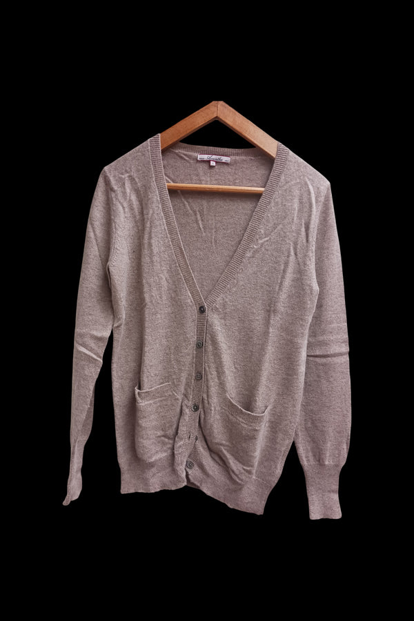 Cardigan V 30 cachemire