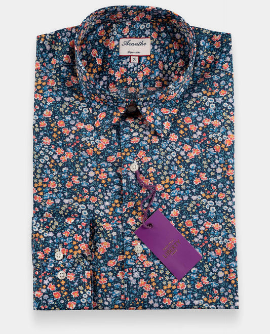 Chemise en Liberty® fleur Phoebe and Jo