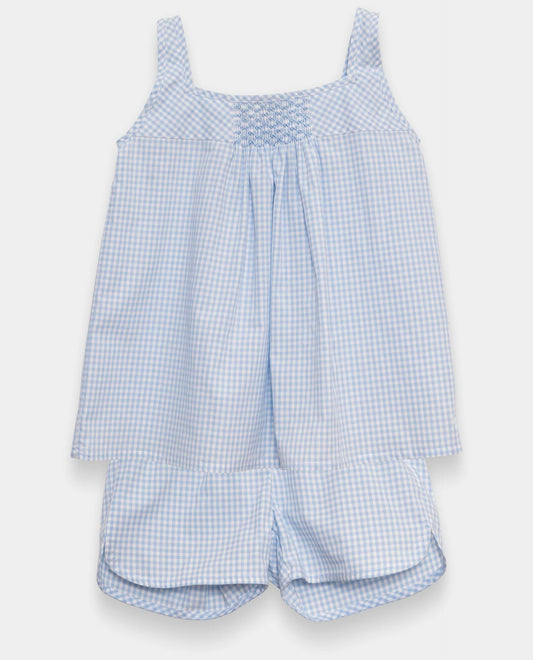 Pyjashort vichy ciel