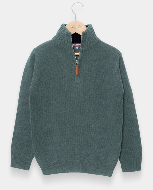 pull zip camionneur 100 lwl Vert