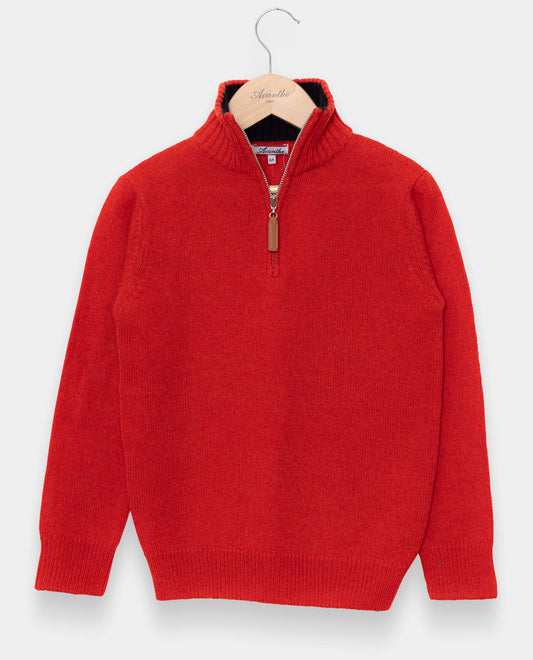 pull zip camionneur 100 lwl Orange