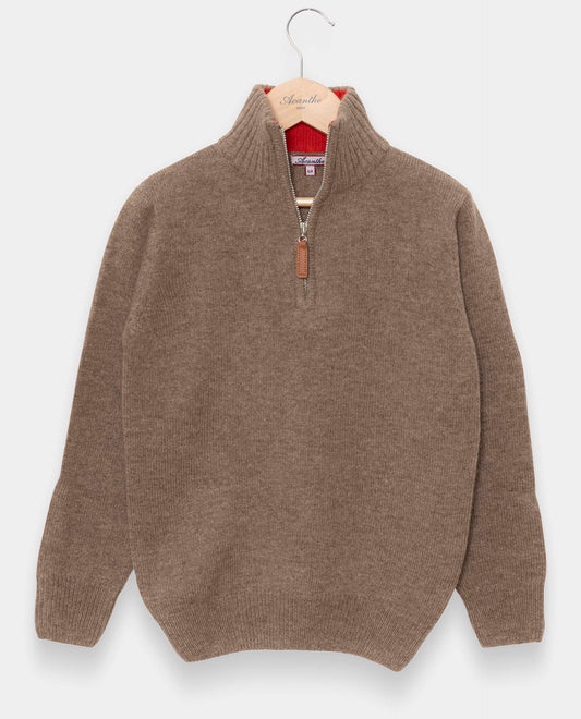 pull zip camionneur 100 lwl JG Beige