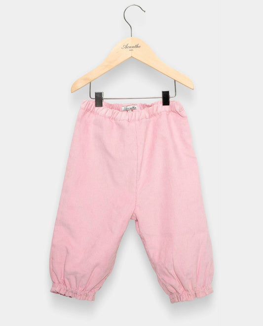 bloomer long velours Rose