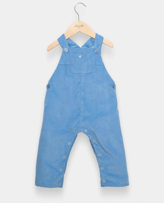 salopette velours Ciel