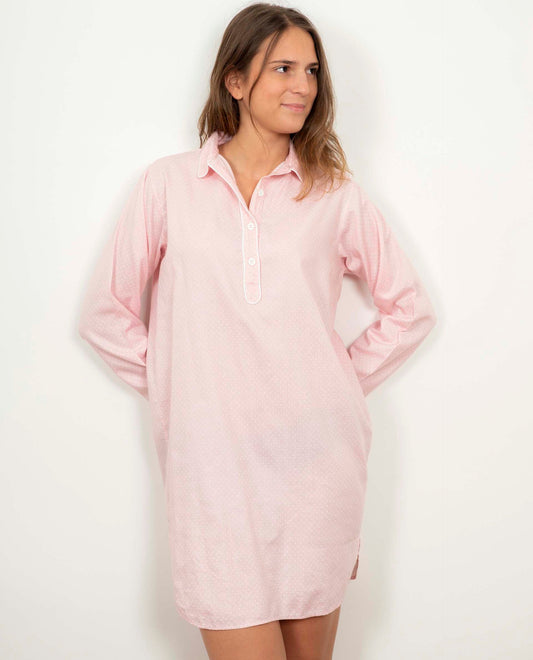 barboteuse flanelle pied de poule ciel