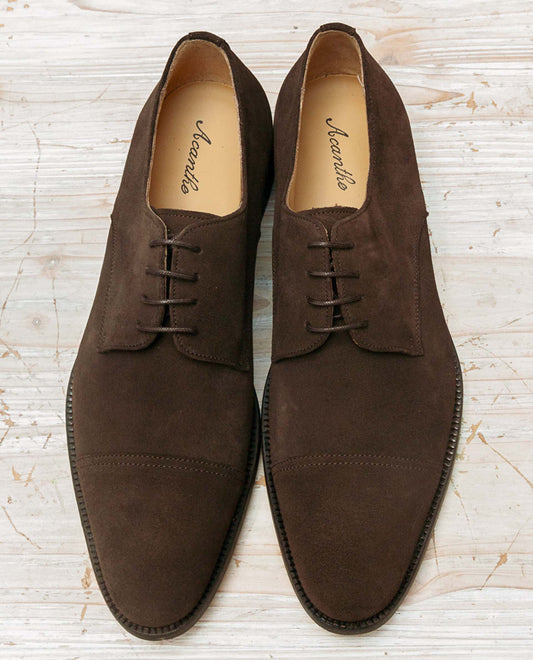 Derby 12683 suede Marron