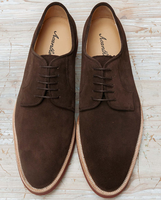 Derby 13357 suede Marron