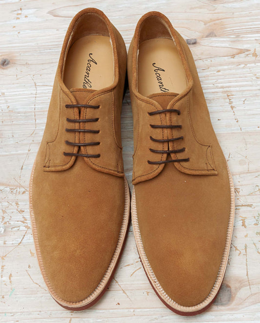 Derby 13357 suede moutarde