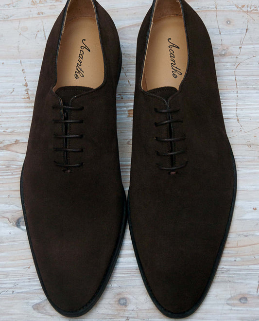 One cut 13380 suede Marron