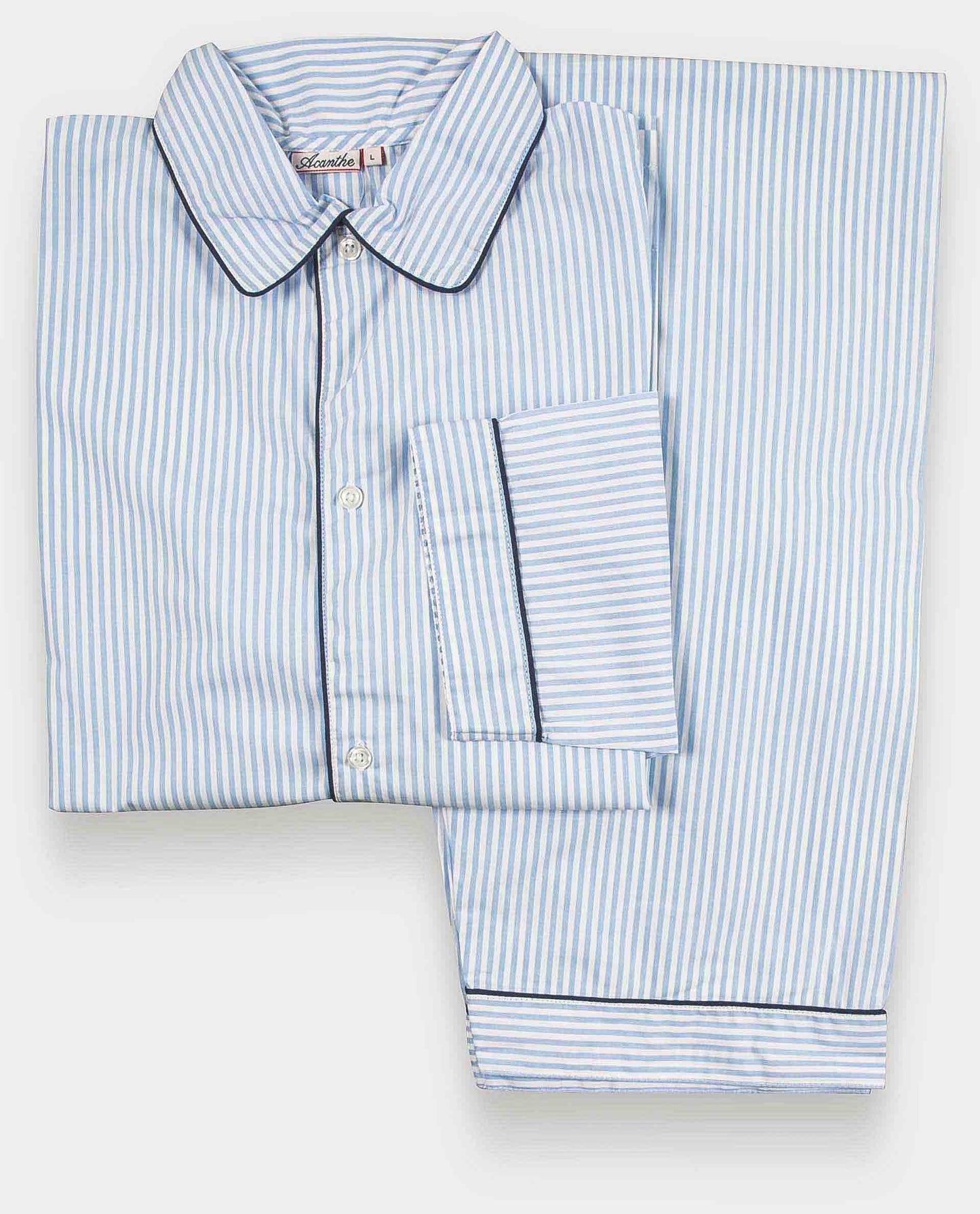 pyjama long rayure ciel