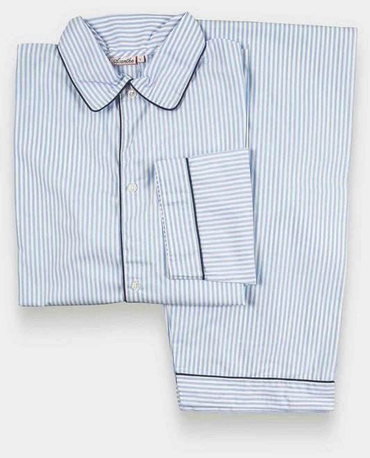 pyjama long rayure ciel