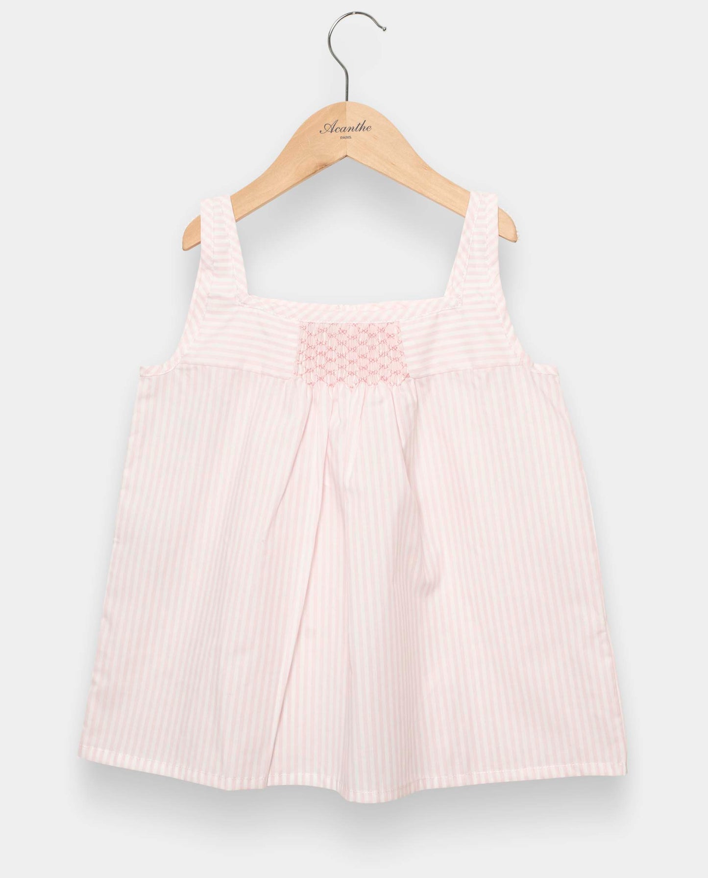 pyjashort rayure rose