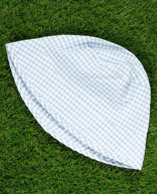 bob seersucker vichy ciel