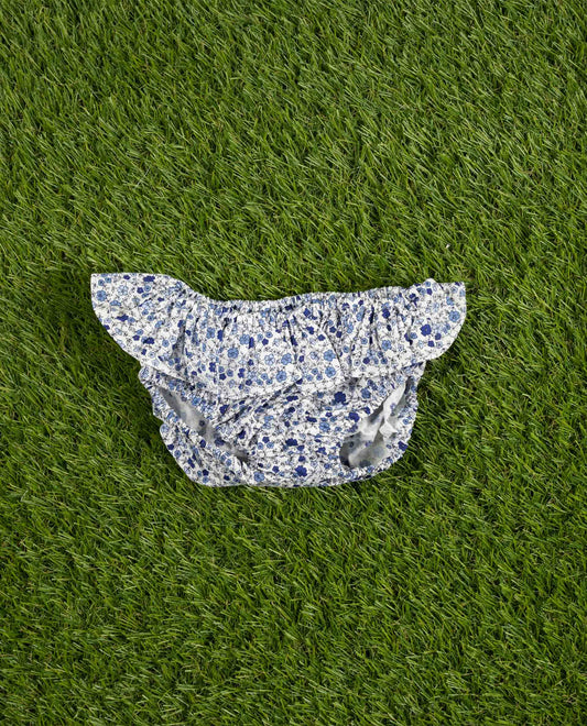 monokini fleur bleue