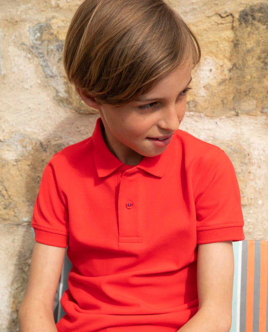 polo piqué mc Rouge