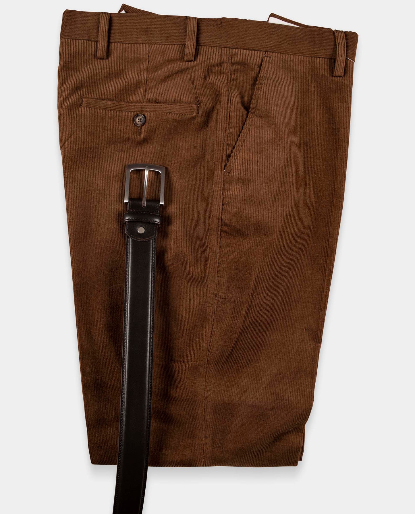 ceinture cuir lisse Marine