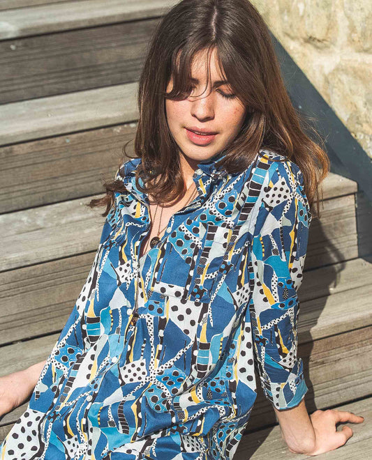 robe chemise poche Liberty Liberty Krasner