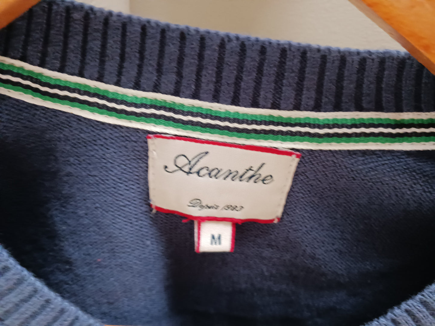 Pull ras de cou coton