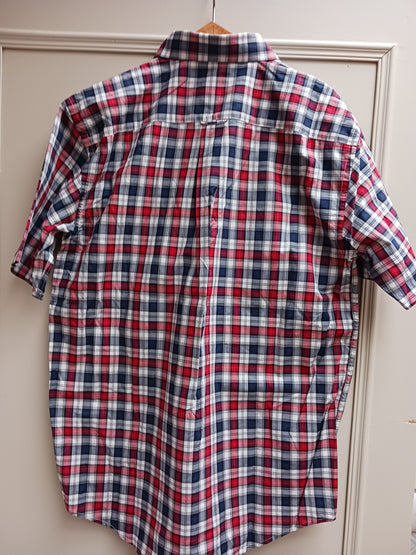 Chemise MC carreaux