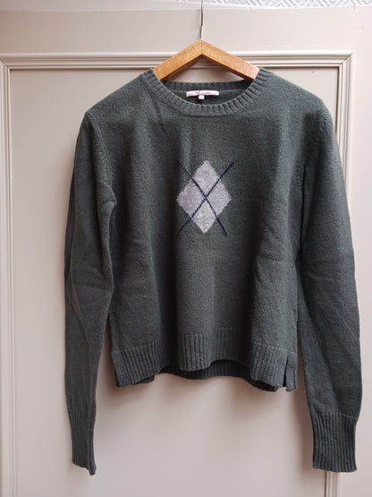 pull losange 100 lwl Kaki