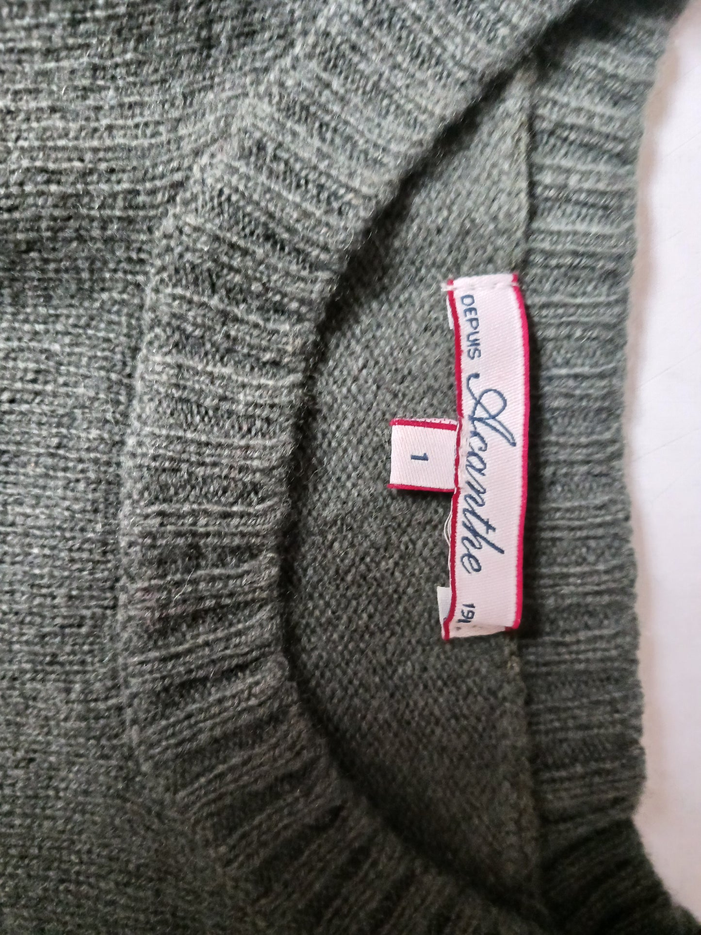 pull losange 100 lwl Kaki