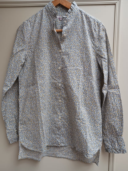 chemisier col et poignets à  volants Liberty Liberty Floriana