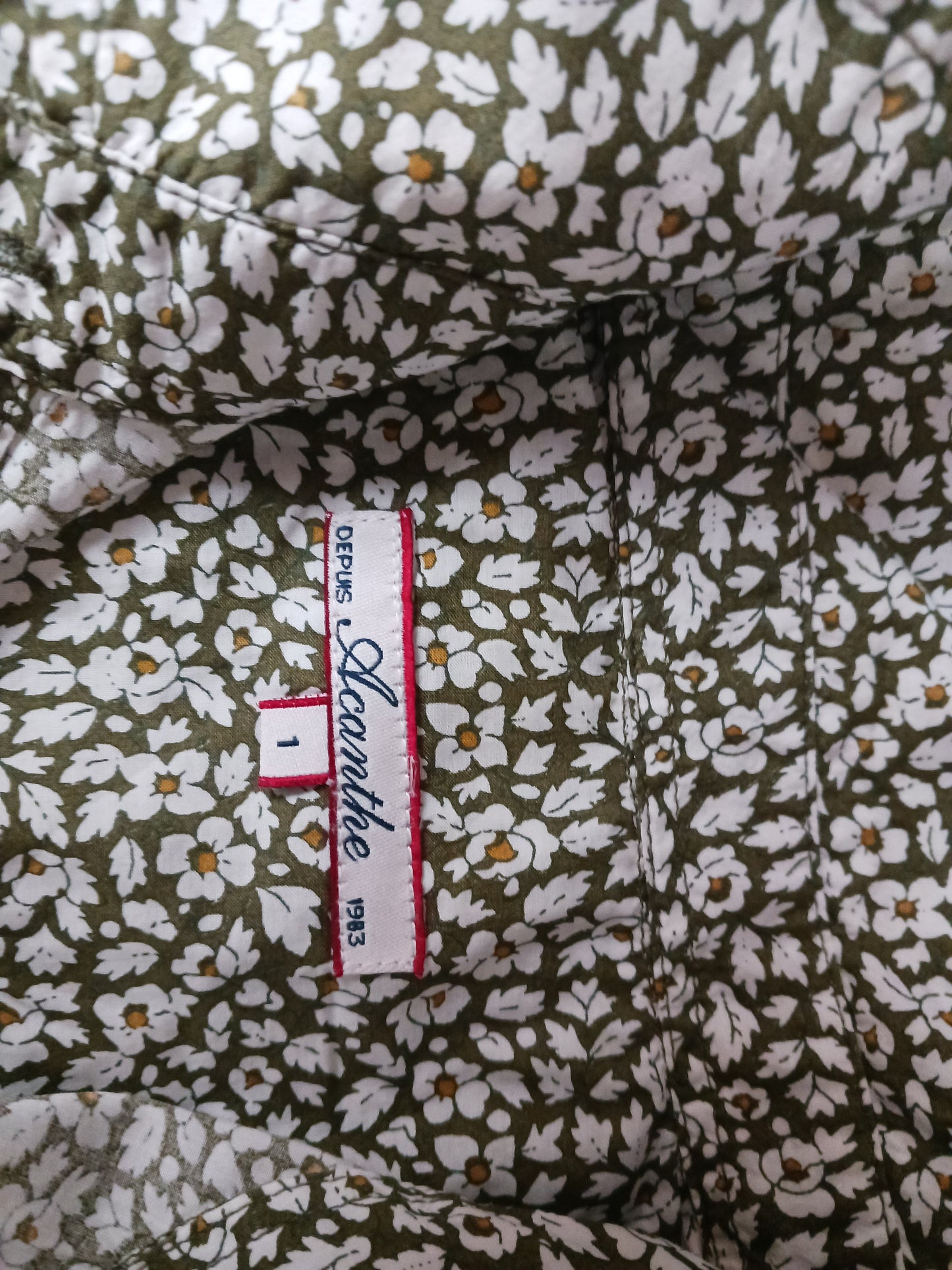 chemisier classique pli rond Liberty Liberty Feather Meadow