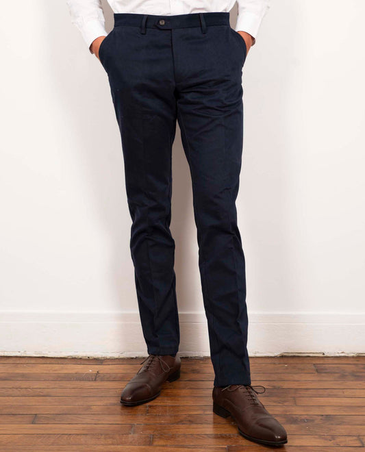 pantalon velours BP Marine