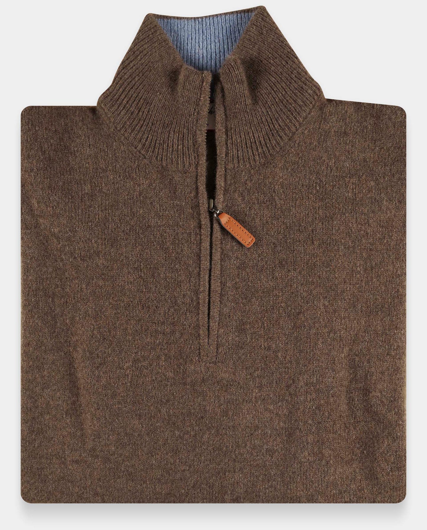 pull zip camionneur 100 lwl Brun