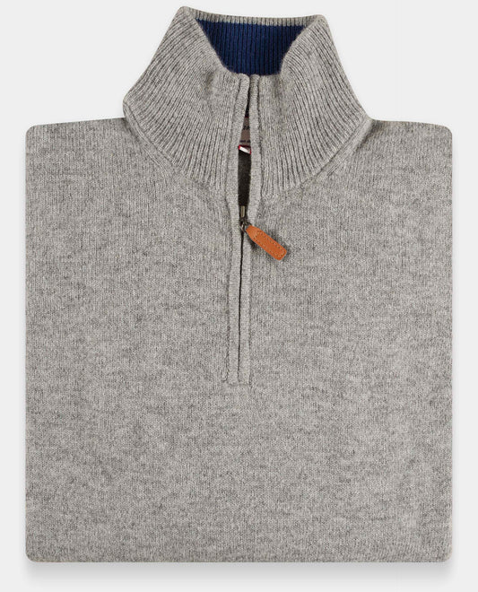 pull zip camionneur 100 lwl Gris