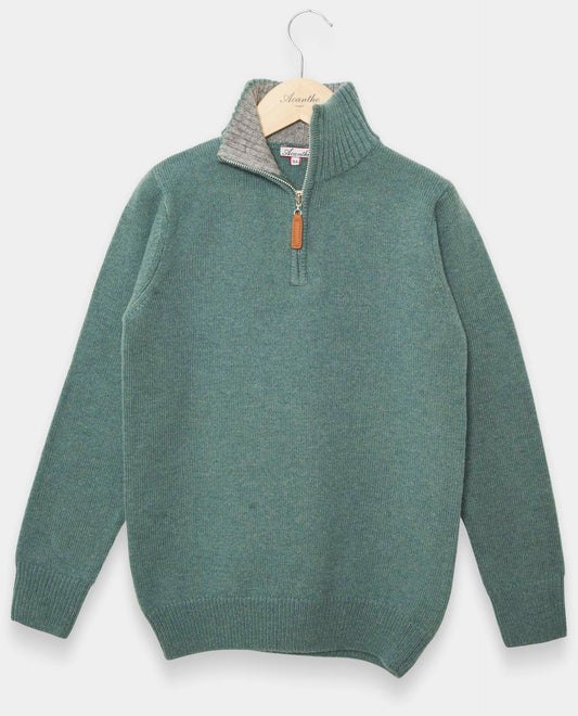 pull zip camionneur 100 lwl Vert