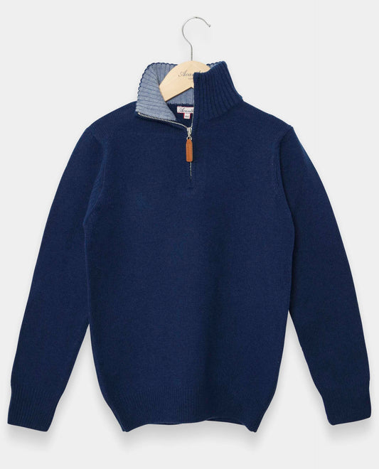 pull zip camionneur 100 lwl JG marine clair