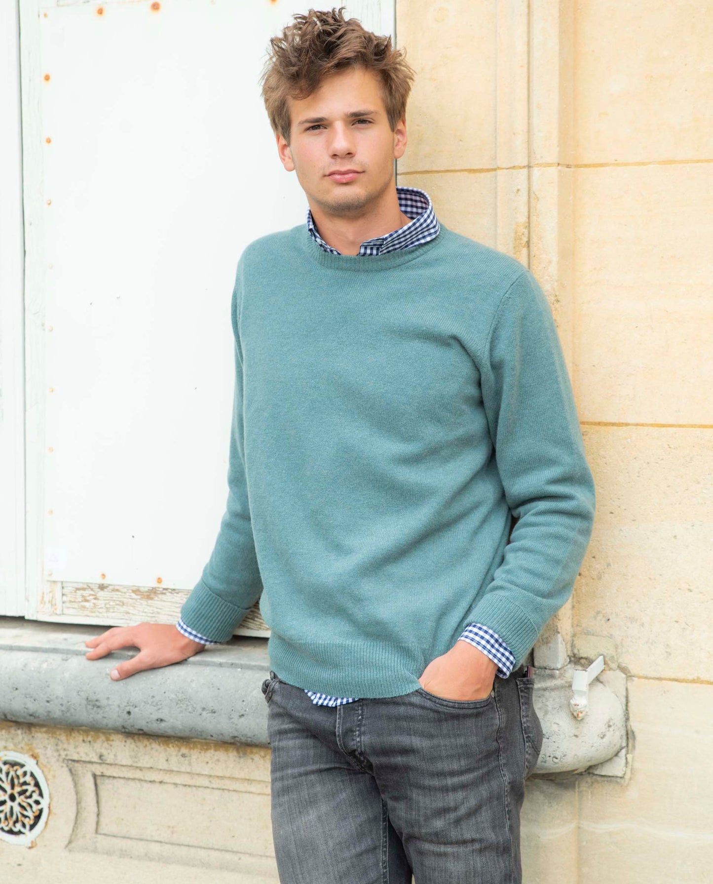 pull col rond 100 lwl Vert