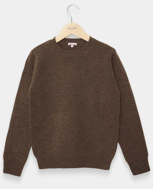 pull col rond 100 lwl Brun