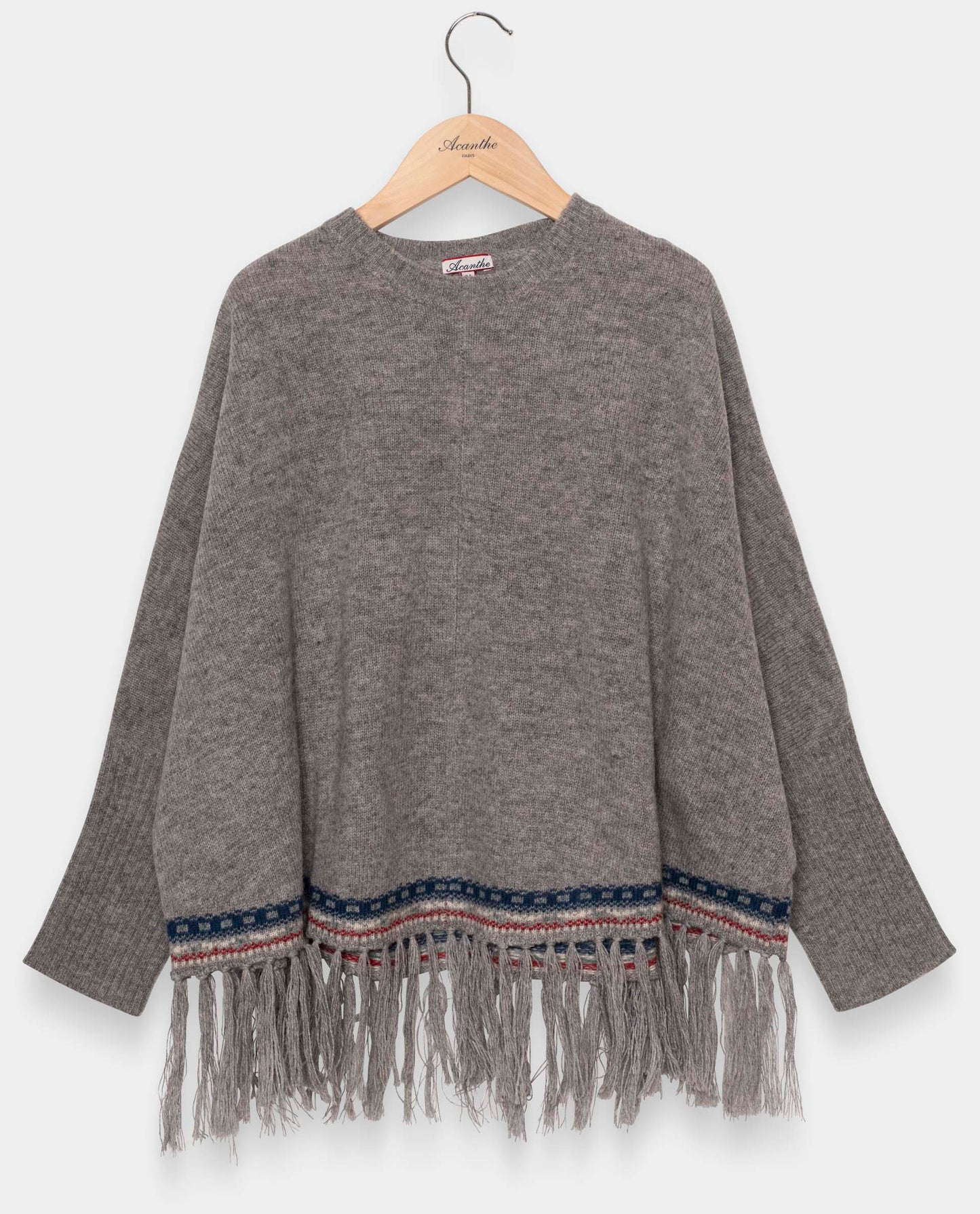 poncho 100 lwl Gris