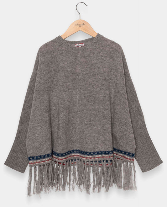 poncho 100 lwl Gris