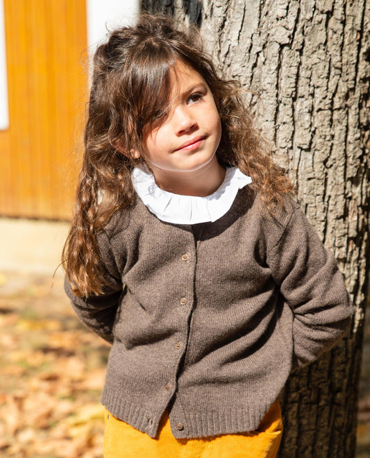 tee shirt volanté blanc ml blanc/blanc