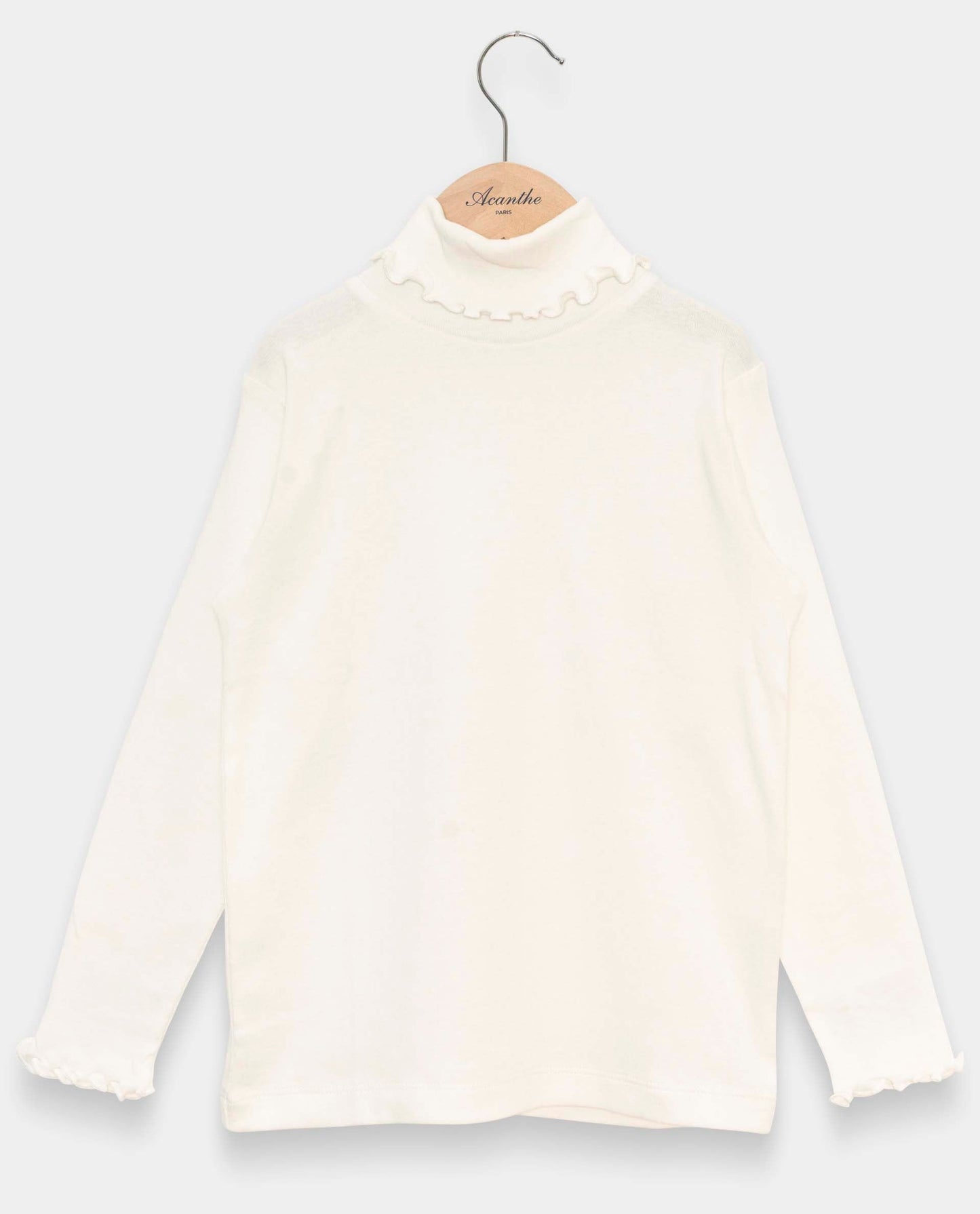 sous pull point bourdon Ecru