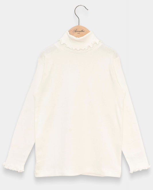 sous pull point bourdon Ecru