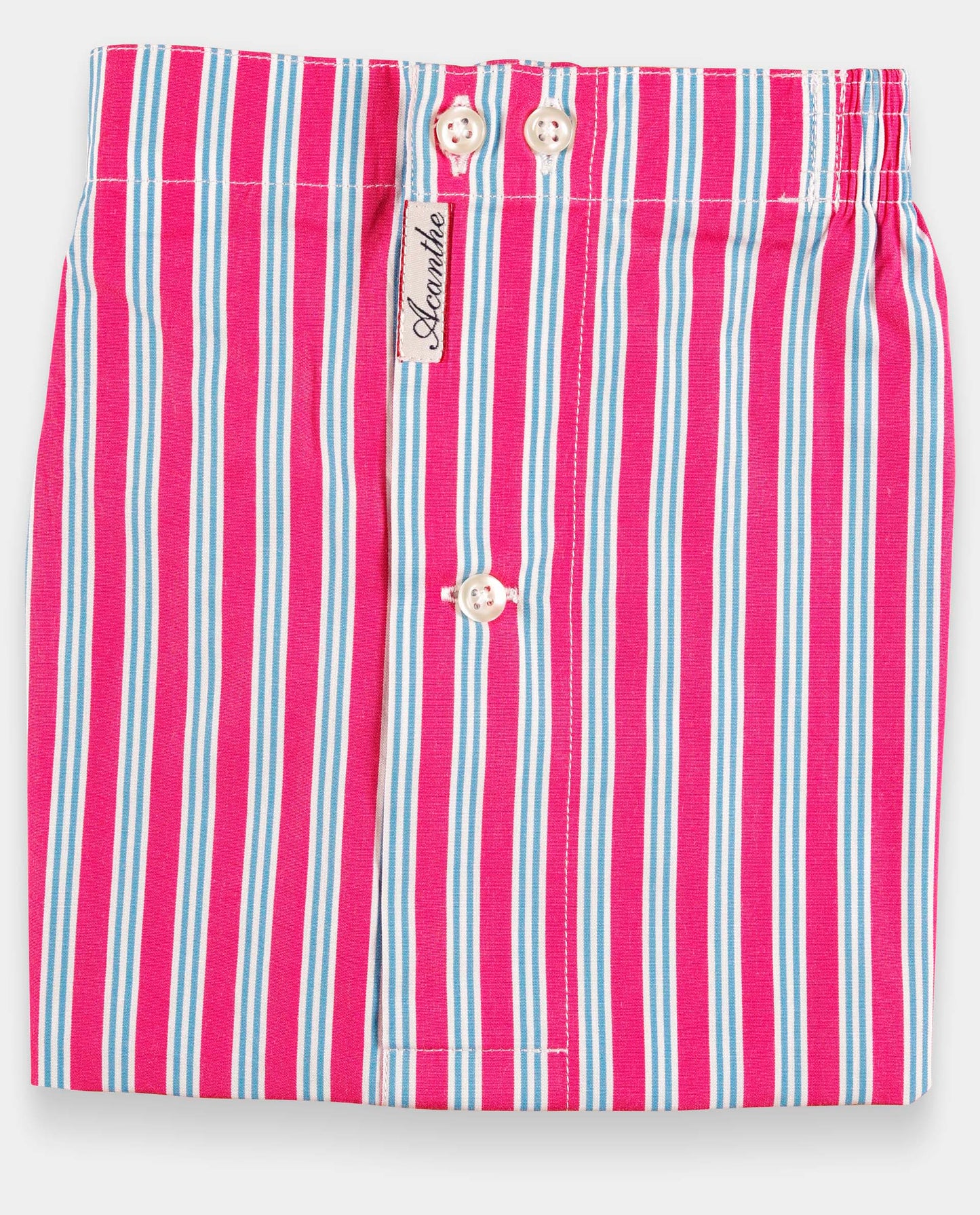 Caleçon rayure rouge