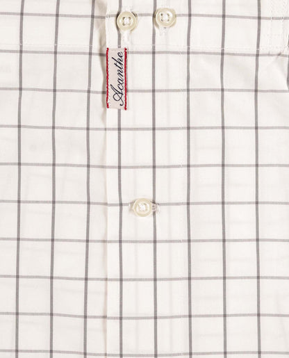 Caleçon carreaux gris