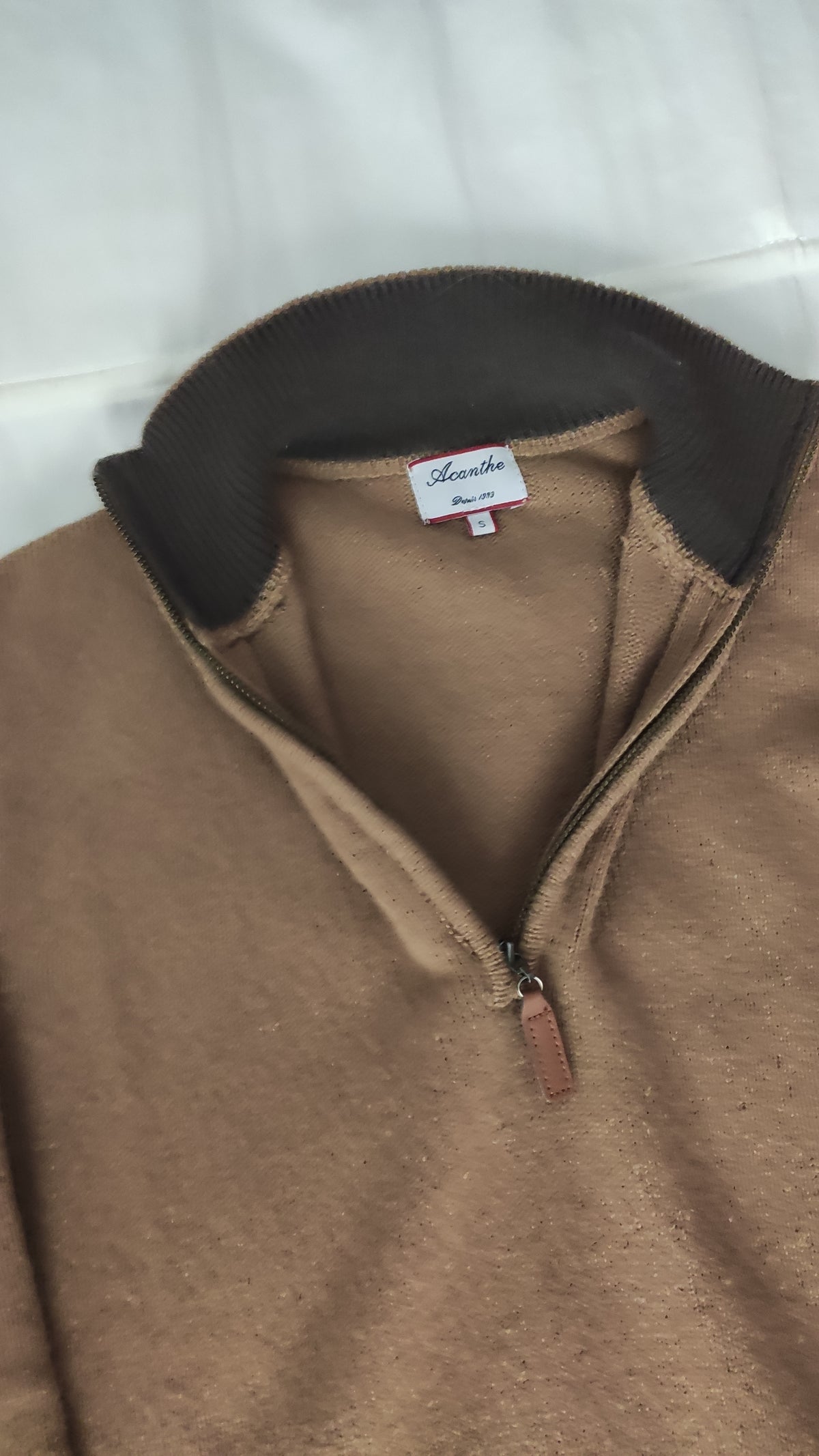 pull zip camionneur 100 lwl camel