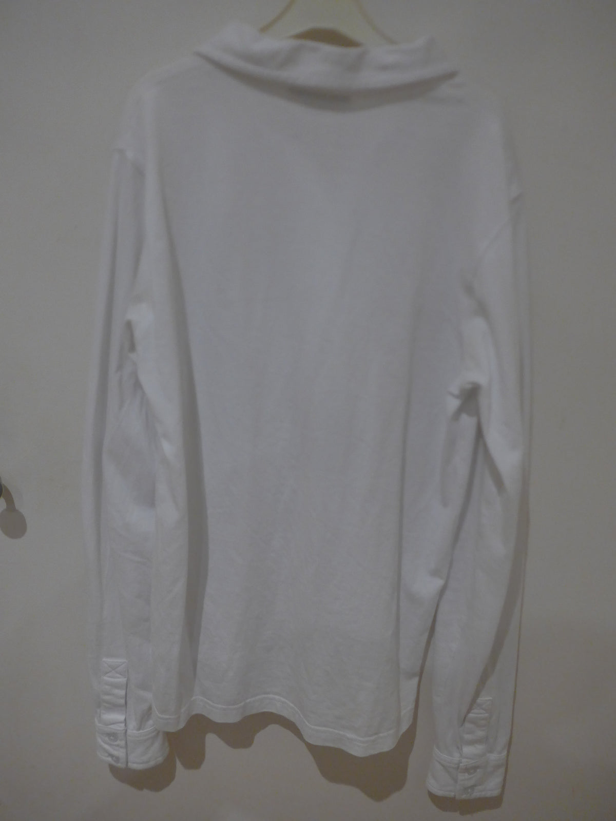 chemise jersey coton Blanc