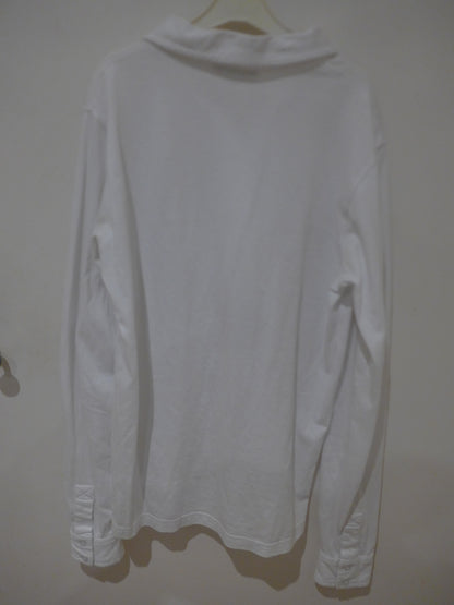 chemise jersey coton Blanc