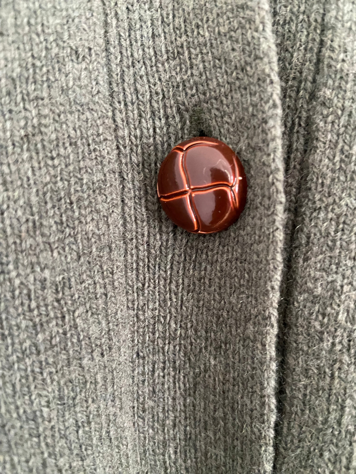 Gilet lambswool kaki