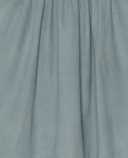 robe chasuble velours Vert