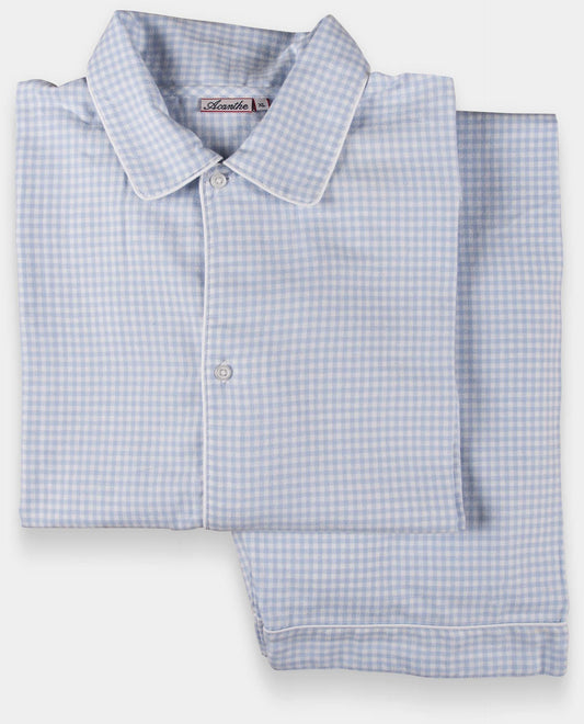 pyjama long vichy ciel