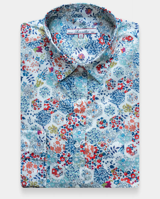 chemisier classique Liberty Liberty Patchwork stories